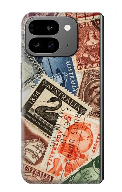 S3900 Stamps Funda Carcasa Case para Google Pixel 9 Pro Fold