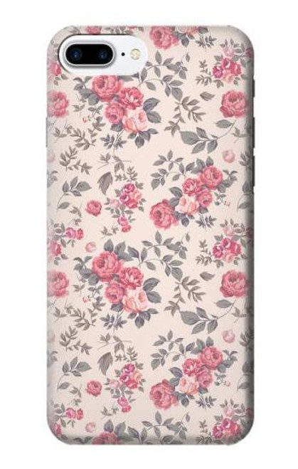 S3095 Vintage Rose Pattern Funda Carcasa Case para iPhone 7 Plus, iPhone 8 Plus