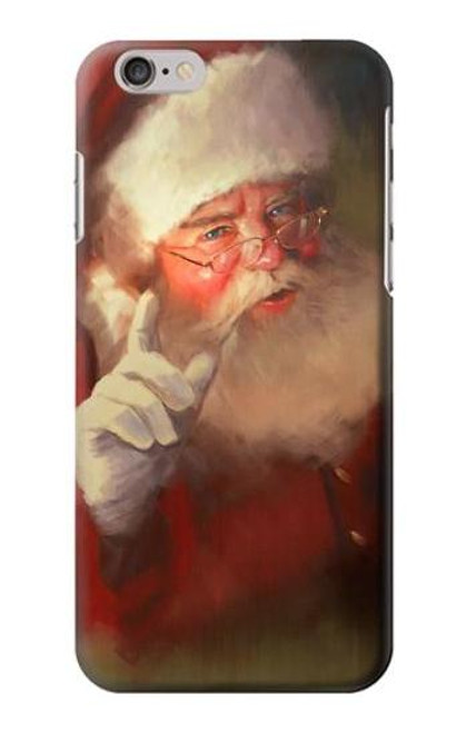 S1144 Xmas Santa Claus Funda Carcasa Case para iPhone 6 6S