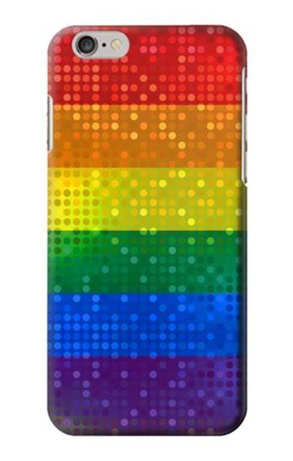 S2683 Rainbow LGBT Pride Flag Funda Carcasa Case para iPhone 6 6S
