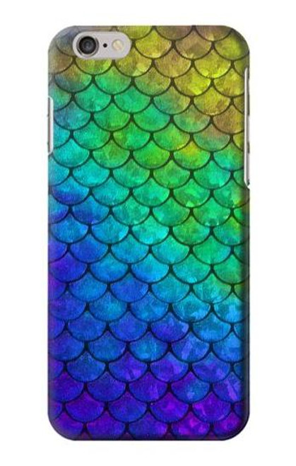 S2930 Mermaid Fish Scale Funda Carcasa Case para iPhone 6 6S