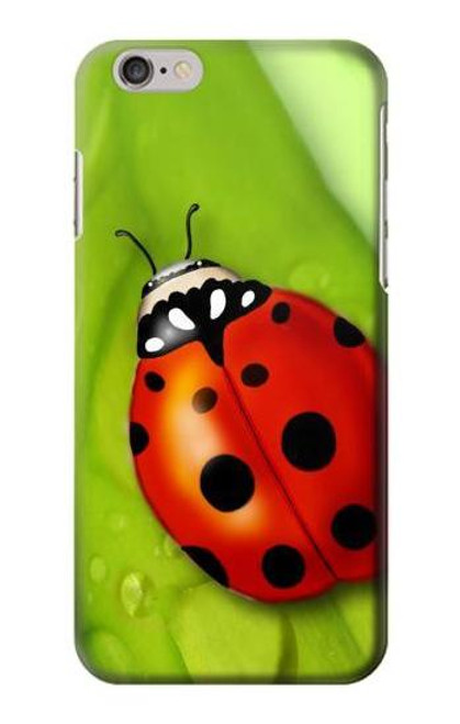 S0892 Ladybug Funda Carcasa Case para iPhone 6 Plus, 6S Plus