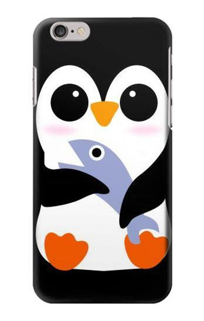 S2631 Cute Baby Penguin Funda Carcasa Case para iPhone 6 Plus, 6S Plus