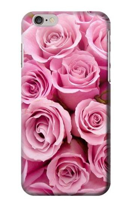 S2943 Pink Rose Funda Carcasa Case para iPhone 6 Plus, 6S Plus