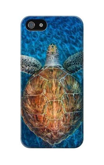 S1249 Blue Sea Turtle Funda Carcasa Case para iPhone 5C