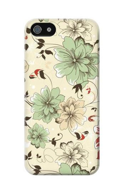 S2179 Flower Floral Vintage Art Pattern Funda Carcasa Case para iPhone 5C