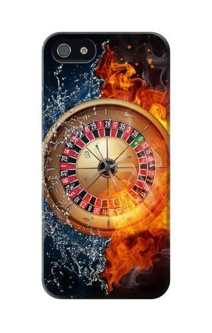 S2289 Roulette Casino Gamble Funda Carcasa Case para iPhone 5C