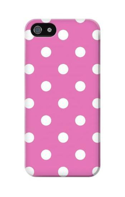 S2358 Pink Polka Dots Funda Carcasa Case para iPhone 5C