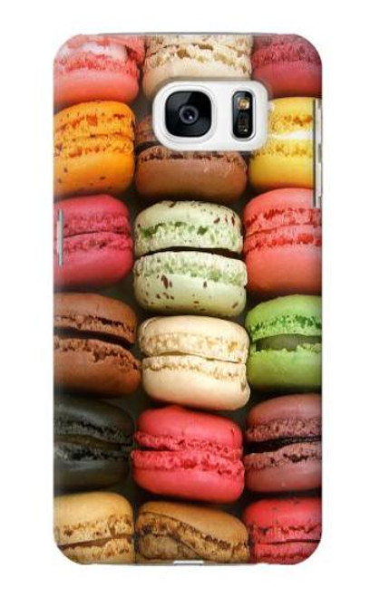 S0080 Macarons Funda Carcasa Case para Samsung Galaxy S7