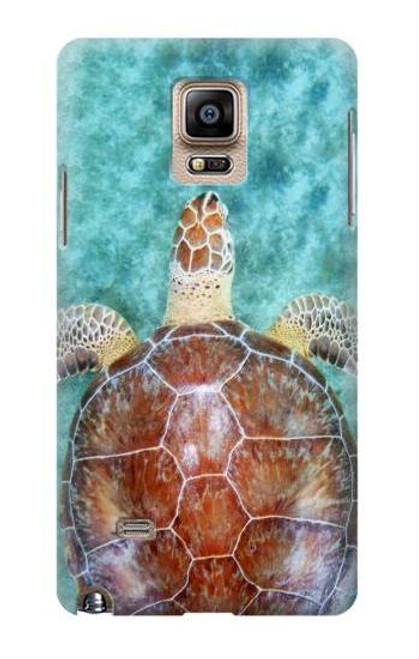S1424 Sea Turtle Funda Carcasa Case para Samsung Galaxy Note 4