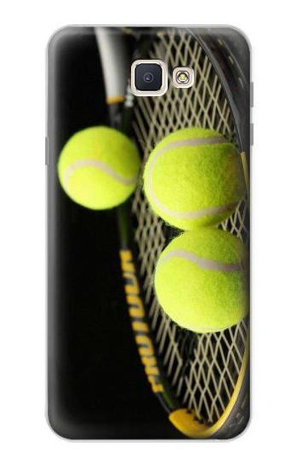 S0072 Tennis Funda Carcasa Case para Samsung Galaxy J7 Prime (SM-G610F)