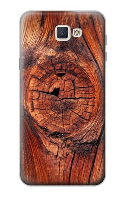S0603 Wood Graphic Printed Funda Carcasa Case para Samsung Galaxy J7 Prime (SM-G610F)