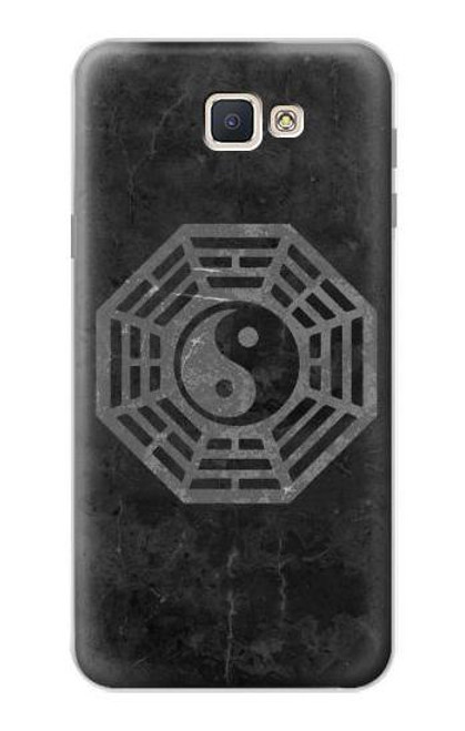 S2503 Tao Dharma Yin Yang Funda Carcasa Case para Samsung Galaxy J7 Prime (SM-G610F)
