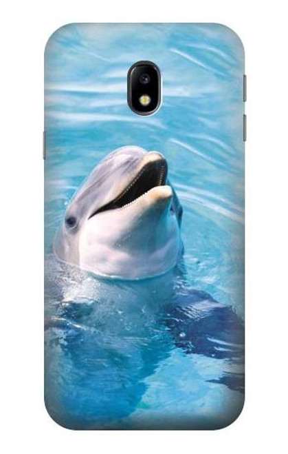 S1291 Dolphin Funda Carcasa Case para Samsung Galaxy J3 (2017) EU Version