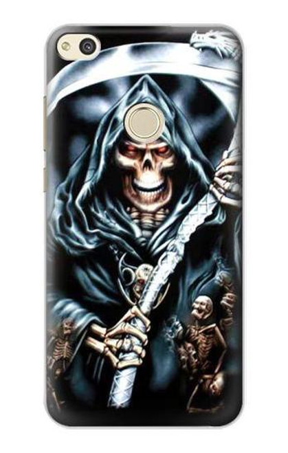 S0295 Grim Reaper Funda Carcasa Case para Huawei P8 Lite (2017)