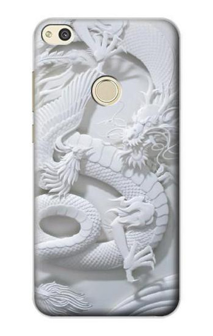 S0386 Dragon Carving Funda Carcasa Case para Huawei P8 Lite (2017)