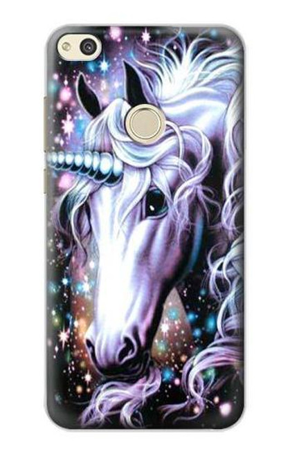 S0749 Unicorn Horse Funda Carcasa Case para Huawei P8 Lite (2017)