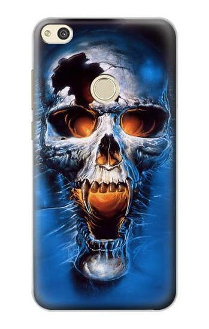 S1462 Vampire Skull Funda Carcasa Case para Huawei P8 Lite (2017)