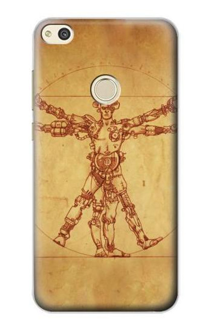 S1682 Steampunk Frankenstein Funda Carcasa Case para Huawei P8 Lite (2017)