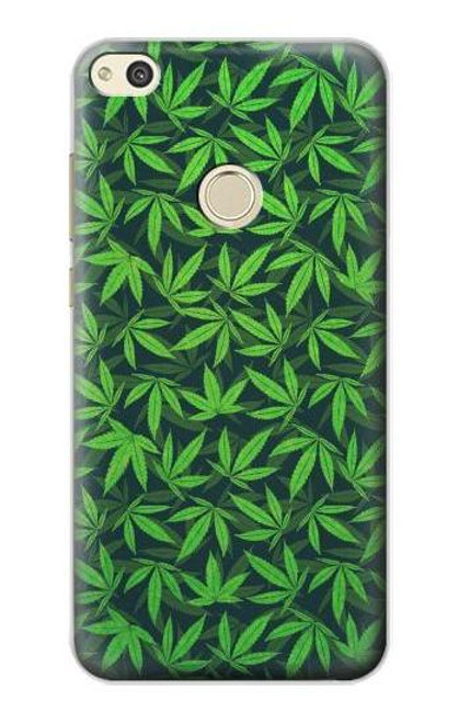 S2666 Marijuana Pattern Funda Carcasa Case para Huawei P8 Lite (2017)