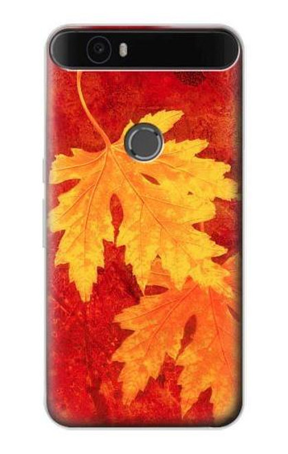 S0479 Maple Leaf Funda Carcasa Case para Huawei Nexus 6P