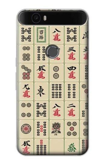 S0802 Mahjong Funda Carcasa Case para Huawei Nexus 6P