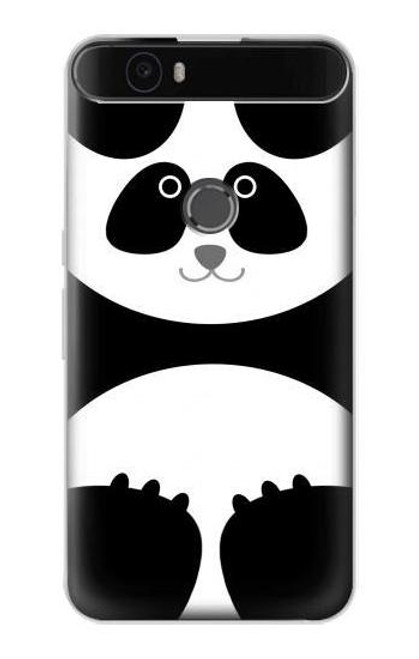 S2085 Panda Minimalist Funda Carcasa Case para Huawei Nexus 6P