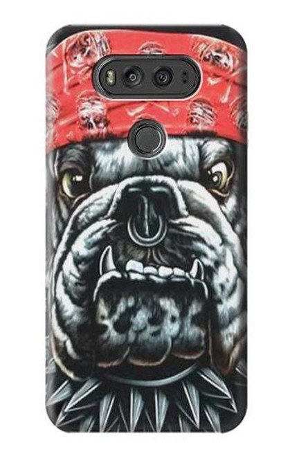 S0100 Bulldog American Football Funda Carcasa Case para LG V20