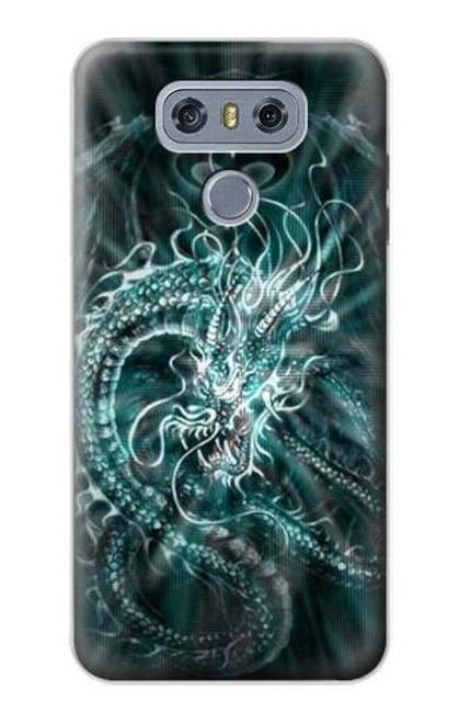 S1006 Digital Chinese Dragon Funda Carcasa Case para LG G6