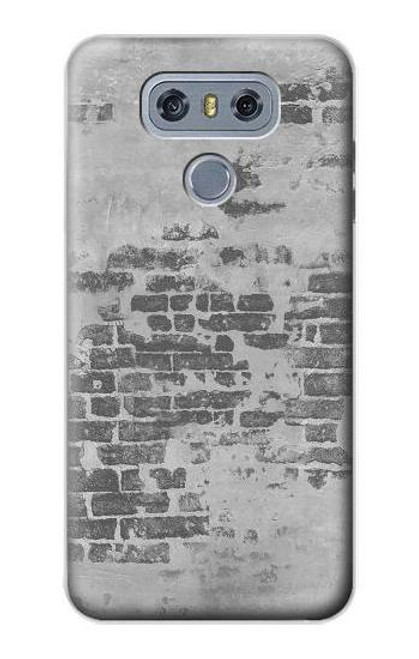 S3093 Old Brick Wall Funda Carcasa Case para LG G6