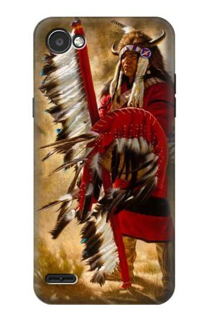 S0817 Red Indian Funda Carcasa Case para LG Q6