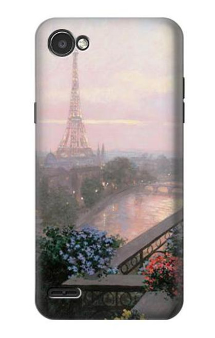 S1443 Terrace in Paris Eifel Funda Carcasa Case para LG Q6