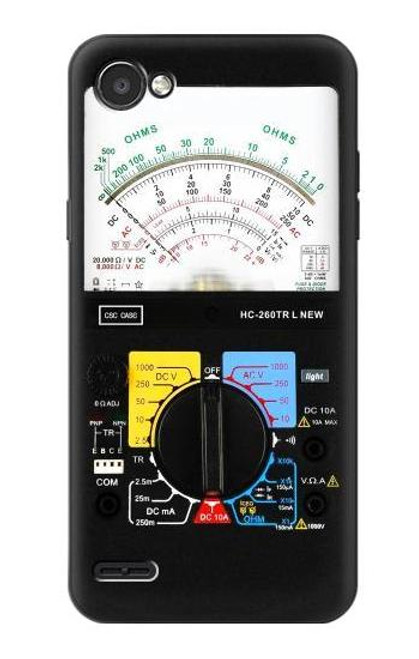 S2660 Analog Multimeter Graphic Printed Funda Carcasa Case para LG Q6