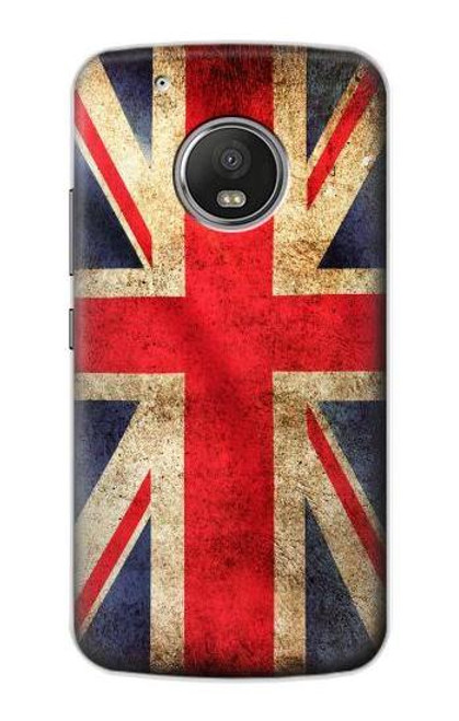 S2303 British UK Vintage Flag Funda Carcasa Case para Motorola Moto G5 Plus