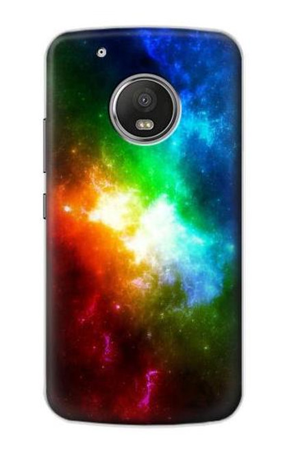 S2312 Colorful Rainbow Space Galaxy Funda Carcasa Case para Motorola Moto G5 Plus