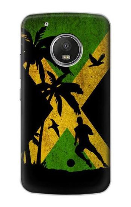 S2975 Jamaica Football Soccer Copa 2016 Funda Carcasa Case para Motorola Moto G5 Plus