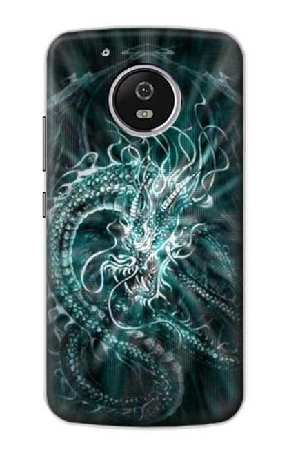 S1006 Digital Chinese Dragon Funda Carcasa Case para Motorola Moto G5