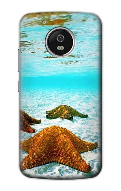 S1679 Starfish Sea Beach Funda Carcasa Case para Motorola Moto G5