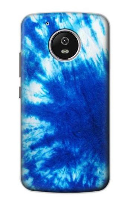 S1869 Tie Dye Blue Funda Carcasa Case para Motorola Moto G5