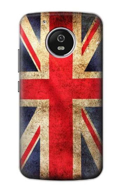 S2303 British UK Vintage Flag Funda Carcasa Case para Motorola Moto G5