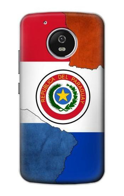 S3017 Paraguay Flag Funda Carcasa Case para Motorola Moto G5