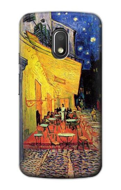 S0929 Van Gogh Cafe Terrace Funda Carcasa Case para Motorola Moto G4 Play