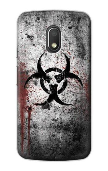 S2440 Biohazards Biological Hazard Funda Carcasa Case para Motorola Moto G4 Play