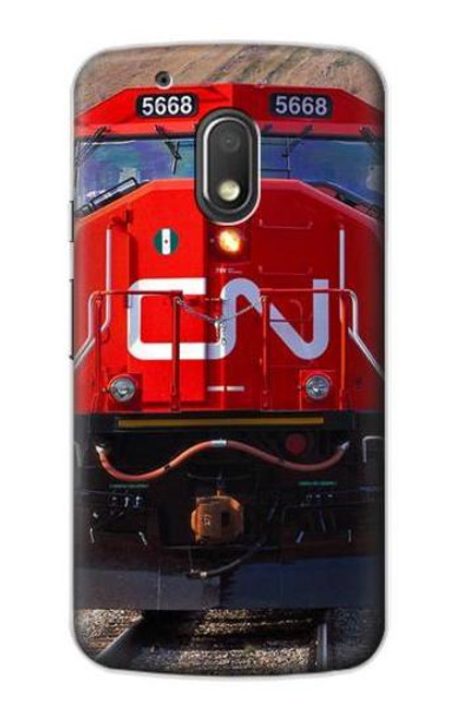 S2774 Train Canadian National Railway Funda Carcasa Case para Motorola Moto G4 Play