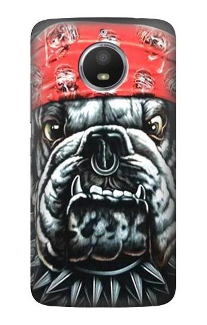 S0100 Bulldog American Football Funda Carcasa Case para Motorola Moto E4 Plus