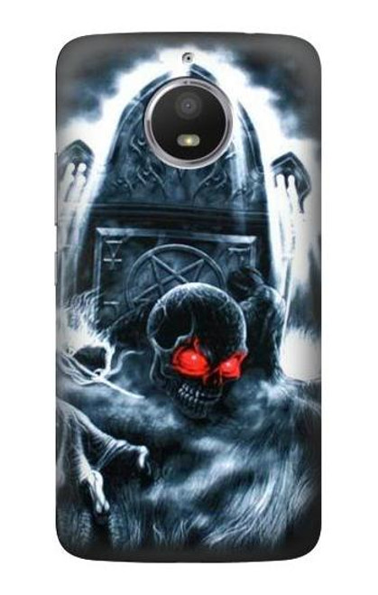 S0297 Zombie Dead Man Funda Carcasa Case para Motorola Moto E4 Plus