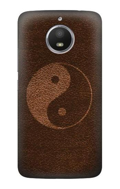 S0825 Taoism Yin Yang Funda Carcasa Case para Motorola Moto E4 Plus