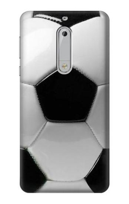 S2964 Football Soccer Ball Funda Carcasa Case para Nokia 5