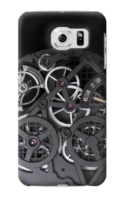 S3176 Inside Watch Black Funda Carcasa Case para Samsung Galaxy S6