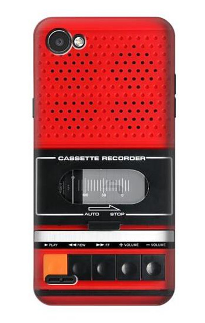 S3204 Red Cassette Recorder Graphic Funda Carcasa Case para LG Q6